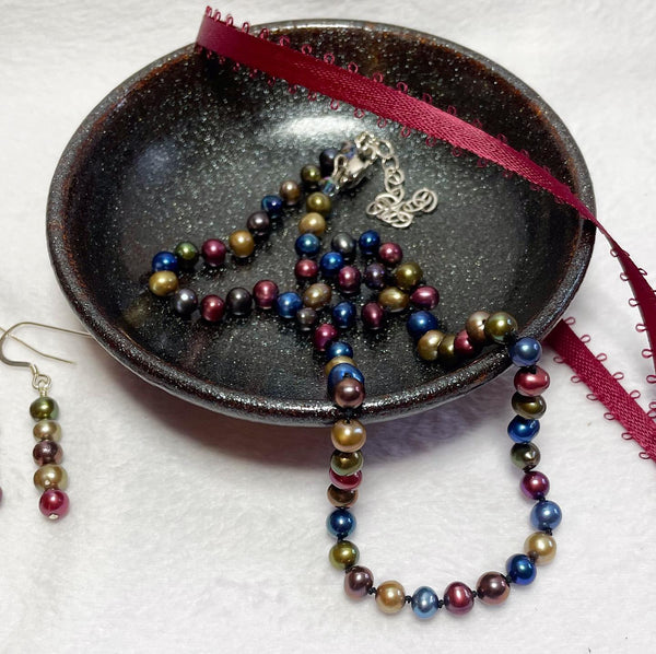 Multi-Colored Freshwater Pearl Necklace